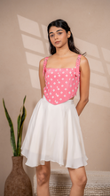 Load image into Gallery viewer, Amalfi Layered Skirt in Cream