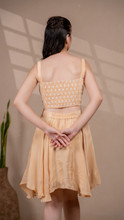 Load image into Gallery viewer, Amalfi Layered Skirt in Peach